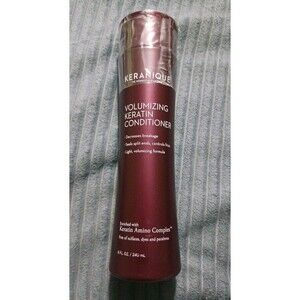 Keranique Volumizing Keratin Hair Conditioner - 8oz, Sealed